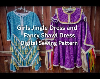 Mädchen Klingelkleid & ausgefallenes Kleid Schnittmuster PDF | Größen 2T–5T | Sofortdownload | Daniels Designs