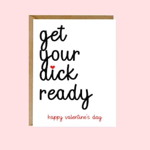Carte de Saint-Valentin sale pour lui, cartes de Saint-Valentin torrides pour petit ami ou mari, carte de Saint-Valentin drôle, cartes de Saint-Valentin pour lui