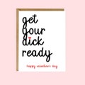 Dirty Valentines Card for Him, Raunchy Valentines Day Cards for Boyfriend or Husband, Funny Valentine's Card, Valentine's Cards for Him