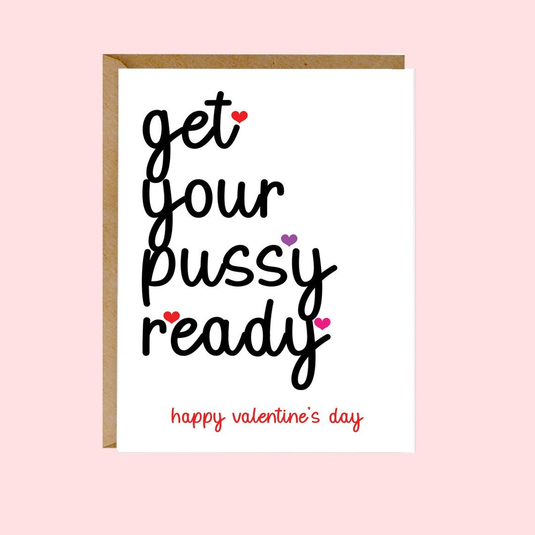 Raunchy Valentine for Her, Kinky Valentines Day Card for Girlfriend ...
