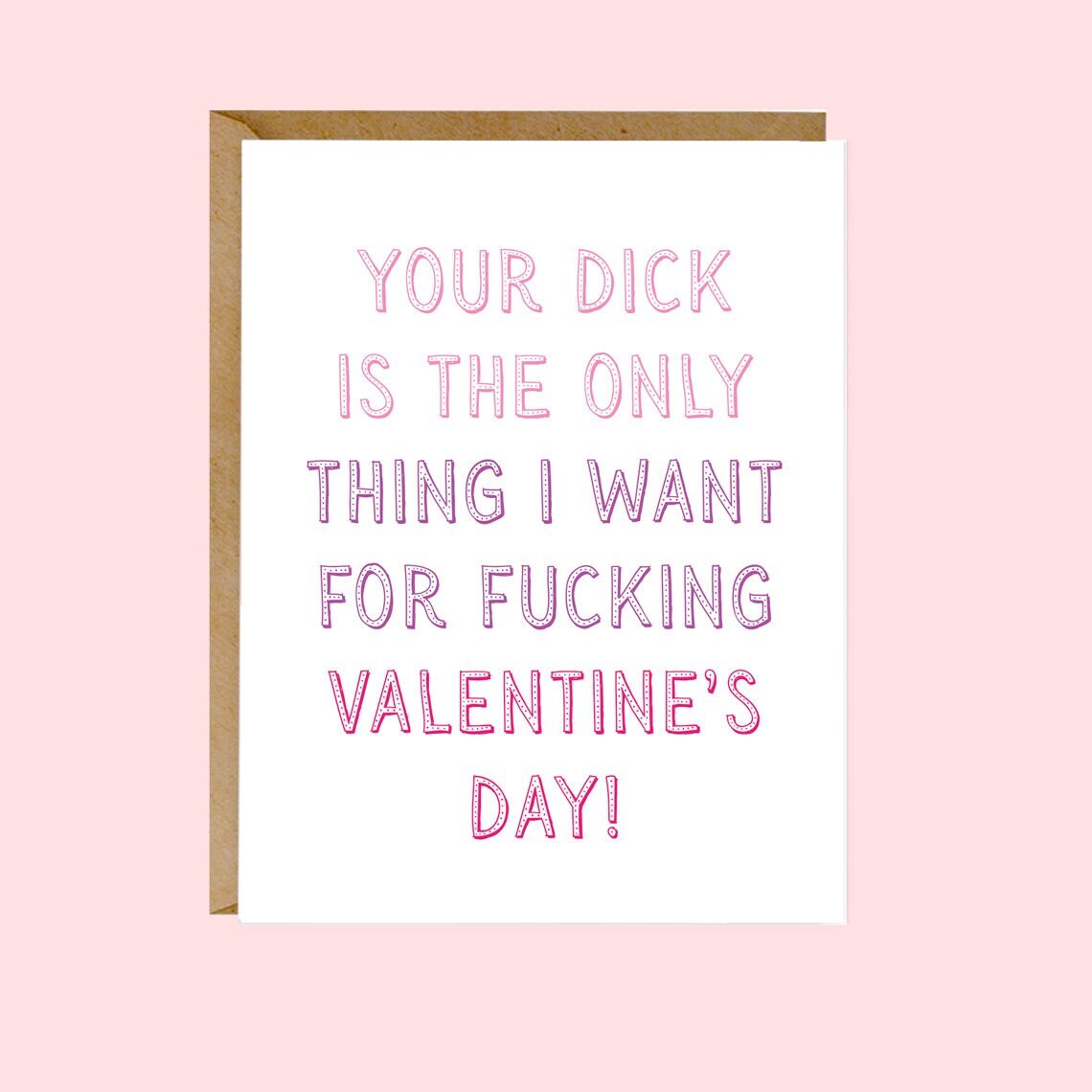 Dirty Valentines Card for Him, Raunchy Valentines Day Cards for ...