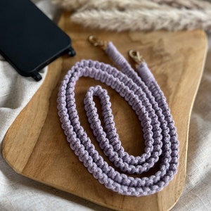 Makramee I Handykette I Handyband I Trageband I Umhängeband I Handy I Smartphone I IPhone I Android I Kette I Handgemacht