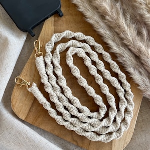 Macrame I Mobile Phone Chain I Mobile Phone Strap I Carrying Strap I Lanyard I Mobile Phone I Smartphone I iPhone I Android I Chain I Handmade