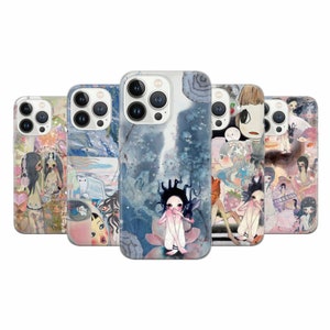Aya Takano Phone Case Aesthetic Cover for iPhone 16 Pro, 15, 14, 13, 12, 11, Google Pixel 9 Pro, 8, 7A, Samsung Galaxy S24 fe, A16, A55