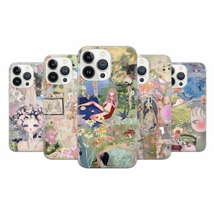 Funda para teléfono Aya Takano con diseño de tablero de estado de ánimo japonés para iPhone 16 Pro, 15, 14, 13, 12, 11, Google Pixel 9 Pro, 8, 7A, Samsung S25, S24 FE, A26,