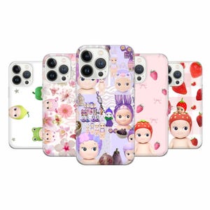 Sonny Angel Phone Case Coquette Doll  Cover for iPhone 16e, 15, 14, 13, 12, 11, Google Pixel 9 Pro, 8, 7A, Samsung S25 edge, S24 FE, A71, A3