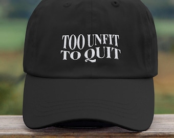 Funny Embroidered Gym Hat, Workout Motivational embroidered Dad Cap, Fitness Humor Dad Hat, Gym Lover Gift for Him or Her, sarcastic hat