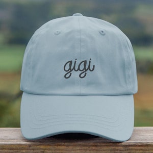 Embroidered Grandma Hat, Mama Gigi embroidered dad cap, nana gifts, grandma gifts for gigi birthday, mothers day gigi gift, new grandma gift