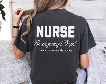 Emergency Department Nurse Shirt, Streetwear style trendy shirt for nurses, Emergency nurse, gift for nurse, ER Department Shirt, ER Nurse