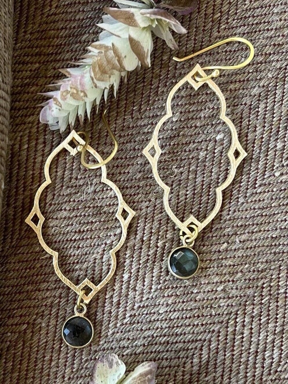 Gold Plated Dangle Stylish Earrings Jewelry