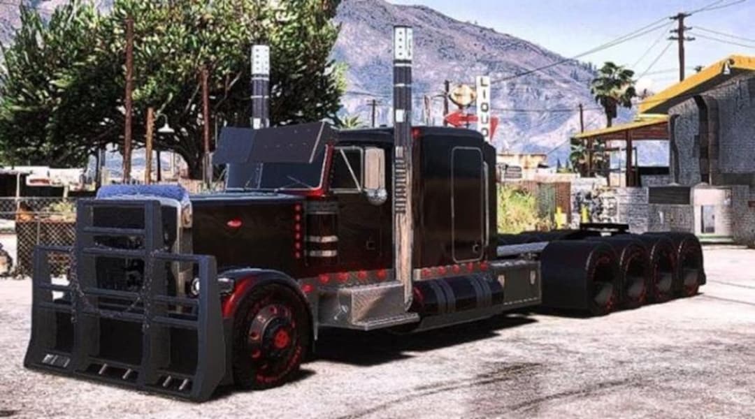 Peterbilt 379 Custom 10x10 - Etsy