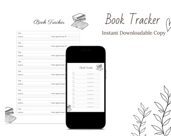 Aesthetic Book/Reading Tracker - Book Review