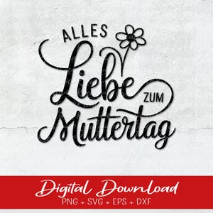 Moederdag plotterbestand | Moederdag ontwerp SVG, PNG | SVG | EPS | DXF | Digitaal bestand | Direct downloaden, Fijne Moederdag