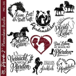 Plotterdatei Pferd SVG PNG |Pferdeprüche svg | Plotten Pferd | SVG Datei Pferde | svg Pferdespruch | Shirtdesign svg | Cricut Silhouette