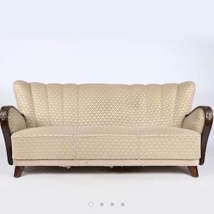 Danish Art Deco 3-Seat Sofa