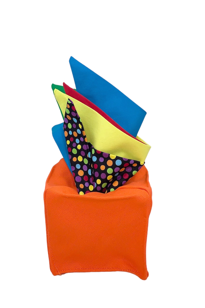 Baby Box With Cloth play Tissue, Montessori Toy, 1st Birthday Gift