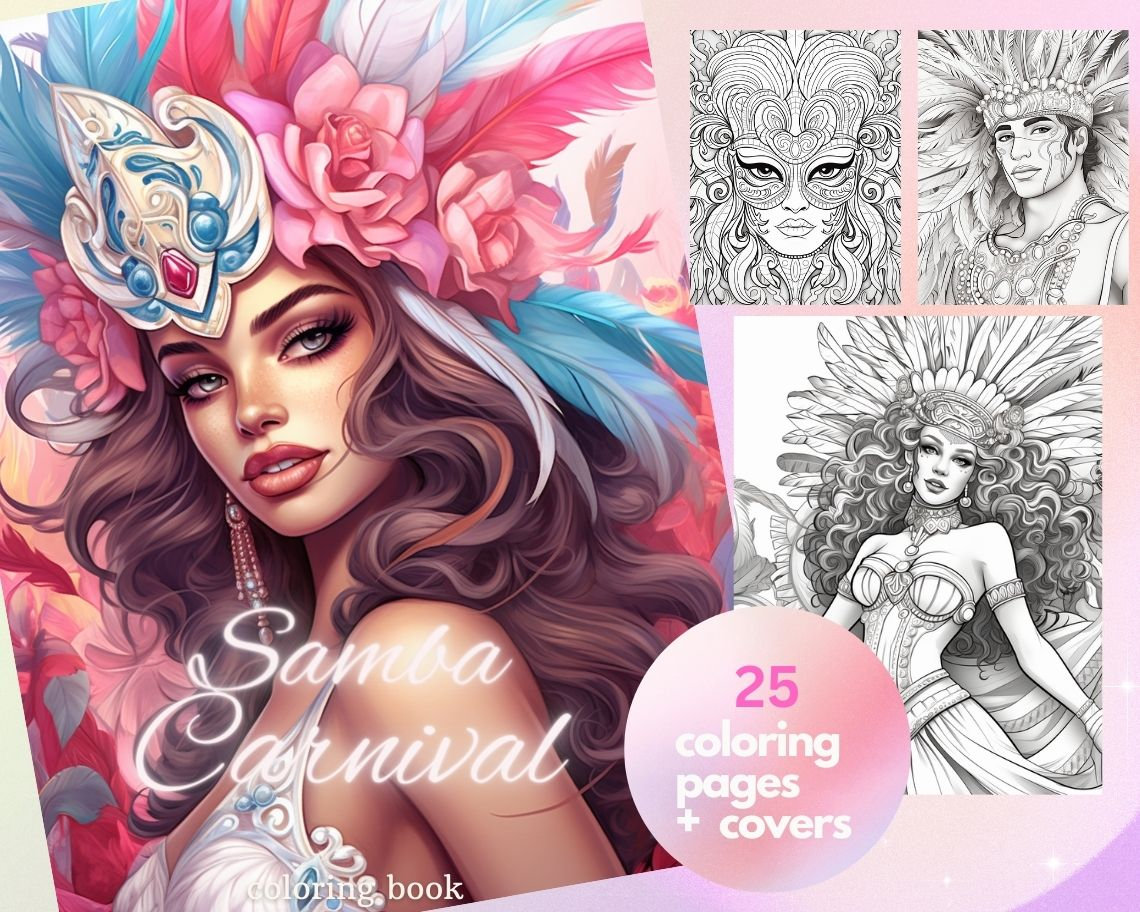 samba coloring page