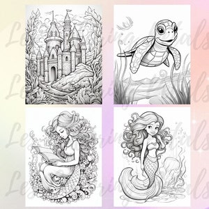 20 Magical Mermaids, Under the Sea Creatures, Adorable, Flowers ...