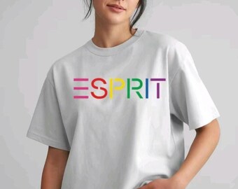 Custom ESPRIT Vintage 1980s Design T-shirt, Unisex for Men and