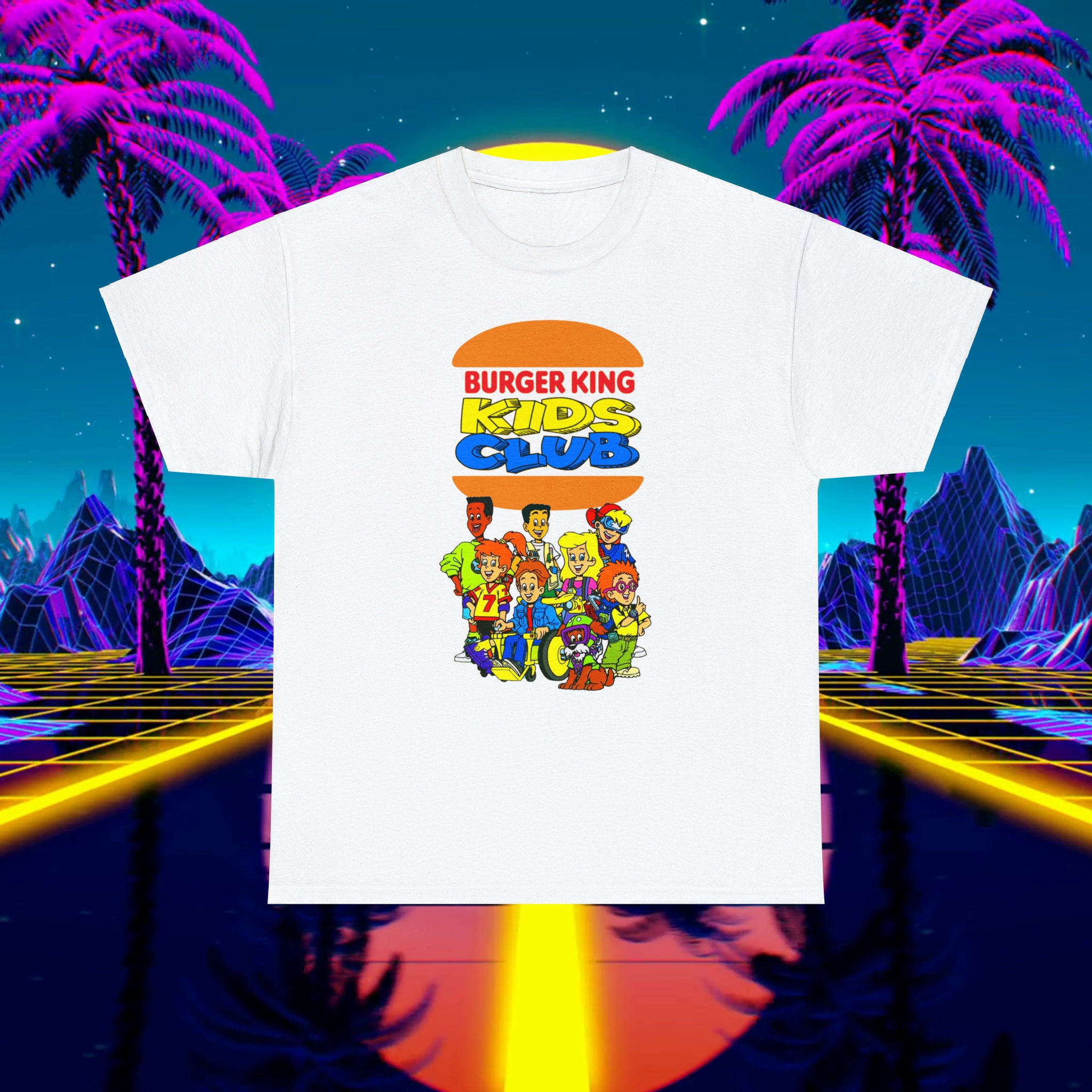 90s ヴィンテージ BURGER KING バーガーキング企業ロゴTシャツ vintage 