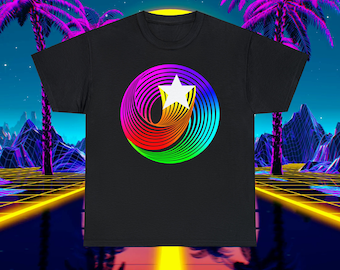 Hanna Barbera Logo T-Shirt, Retro 80s Cartoon Shirt, Unisex Tee, Colorful Vintage Shirt, Gift Idea