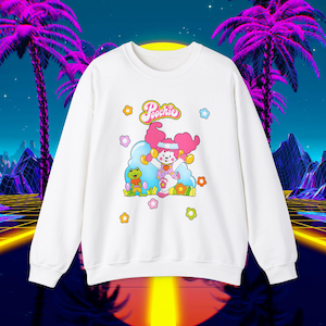 Vintage 1980er Jahre Poochie Hund Sweatshirt - Retro Übungsdesign - Unisex Tee - Pudel - Pullover