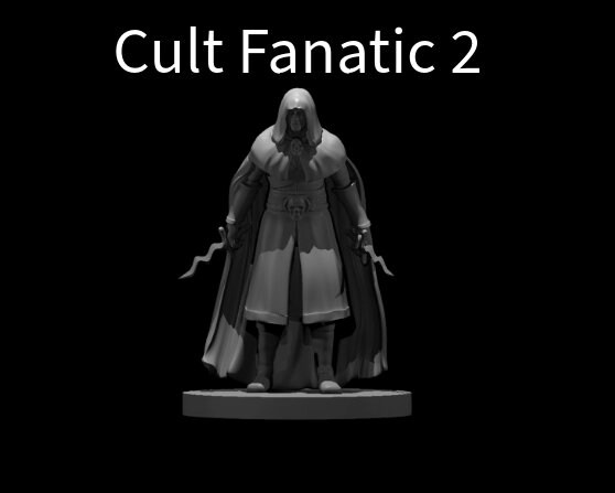 Cultist for D&amp;D 5e and Pathfinder Crafted by MZ4250 for Tabletop ...