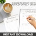 Printable Budget Planner Editable Budget Planner A4/US Letter Size ...