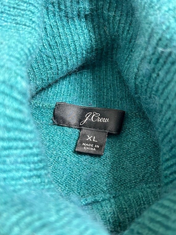 J. Crew Merino Wool Alpaca Turtleneck Sweater Dre… - image 8