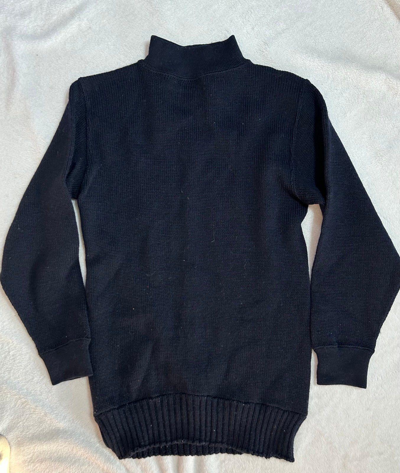 military mock turtleneck