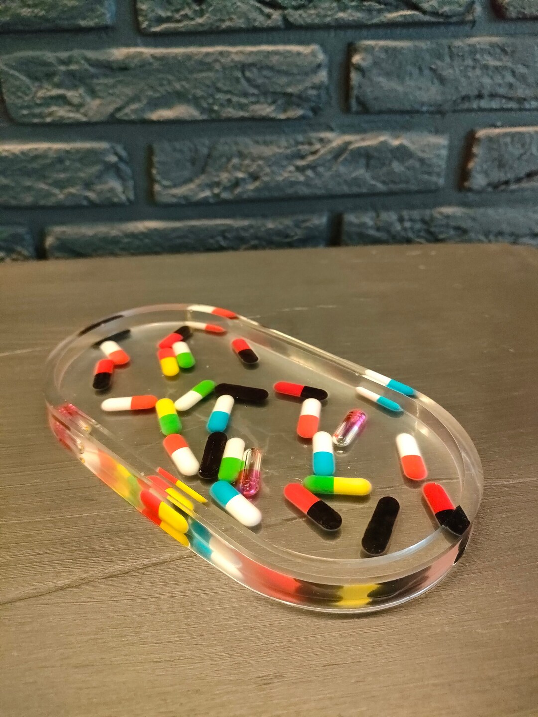 Resin Catch All Tray, Resin Decorative Tray, Resin Jewelry Tray, Resin