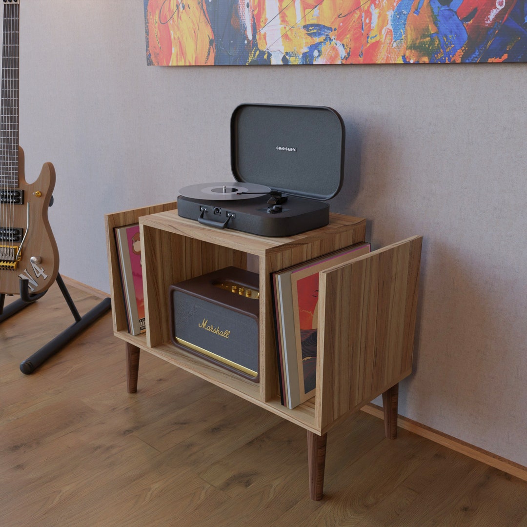 Record Player Stand Large Wood Record Player Stand Record Player Unit