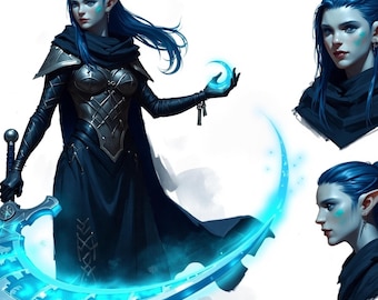 Character Reference Sheet - digital commissions - D&D Character Reference, Custom DnD and Pathfinder Designs