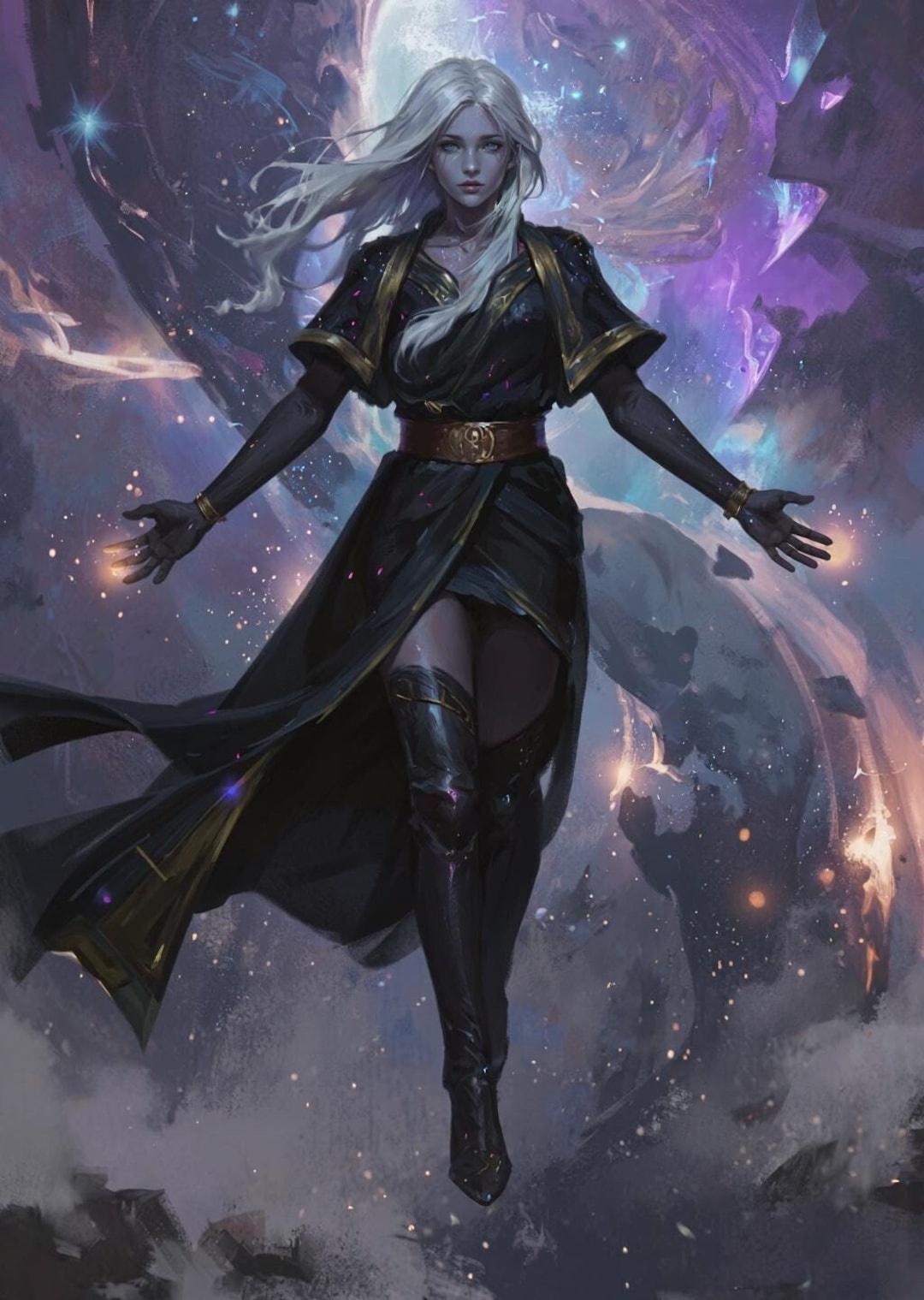 Fantasy Character Commission - Full-body Portrait - D&D Custom ...