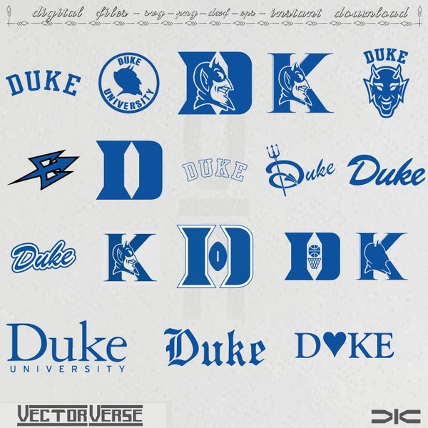 University SVG, College Basketball SVG File,Clipart, Die Cut Sticker,Duke Svg bundle, blue devils,duke devils,university shirt,duke cut file