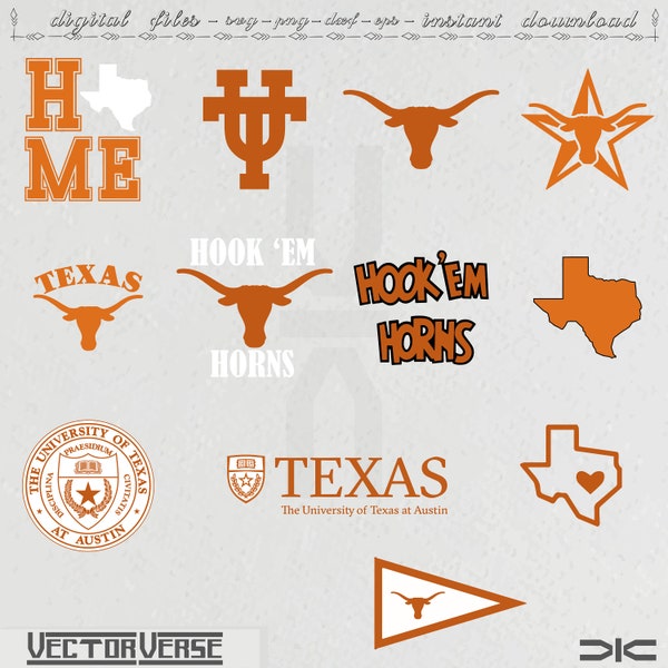 Texas Svg Bundle, Hook them horns svg, texas home, texas map svg,texas bull, cricut, cut file,silhouette, vinly desing,instant download,horn