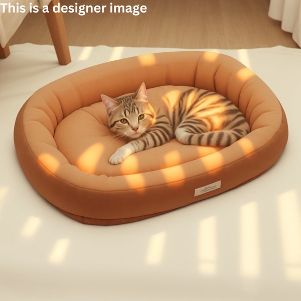 Non-Slip Warm Pet Bed | Fluffy Kennel for Cats and Dogs | New Pet Birthday Gift | Washable Pet Products | Soft Snuggle Pet Nest Basket