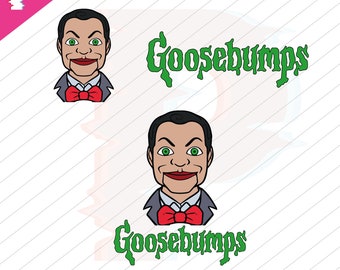 Goosebumps Bundle Svg, Goosebumps Svg, Halloween Svg, Printing, Silhouette Files, Decal, Scary Svg, Horror Png