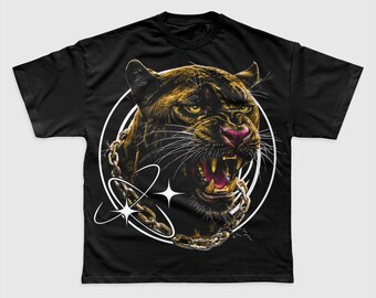 Fierce Panther PNG | Bold Graphic, Sublimation Design (Commercial Use)