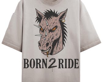 Born 2 Ride Biker Graphic: PNG SVG for T-Shirts, Mugs (Commercial Use, Digital Download