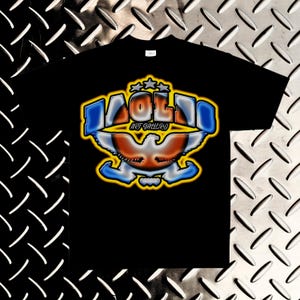 Graffiti Eagle PNG Tee Design: Urban Art Graphic (5000x5000 Transparent PNG)