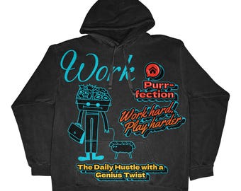 Work Hard Play Art Design: Tee, Hoodie, Sweater (Commercial Use)