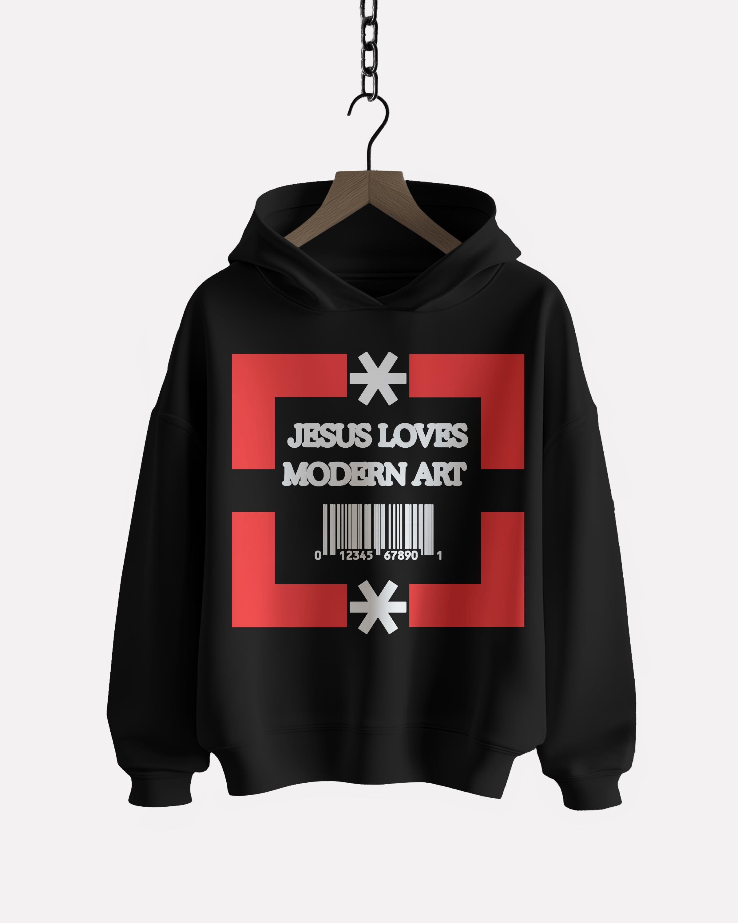 Example Bar Code Jesus Jesus Loves Modern Art PNG – Barcode Museum Design (instant Download ...