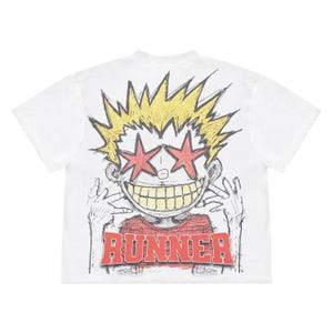 Corredor atemporal de Chaos Kid PNG / Diseño de sonrisa con ojos de estrella y cabello puntiagudo / Gráfico prediseñado dibujado a mano / Descarga instantánea / Uso comercial