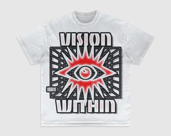 Y2K Vision Within PNG: trendy T-shirtontwerp (commercieel gebruik)