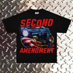 2nd Amendment Rights Streetwear PNG | 3000x3000 Transparent Design | Commercial Use Up to 500 Sales