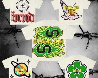 Streetwear Design Bundle: Canva Editable PNG Graphics (Commercial Use)