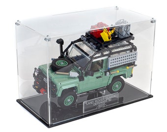 Premium Acrylic Display Case for the LEGO Land Rover Classic Defender 90 10317