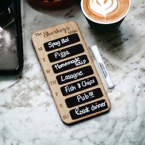 Planificateur de menu de cuisine familiale personnalisé - Petit