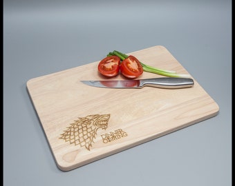 Dinner Coming Chopping Board